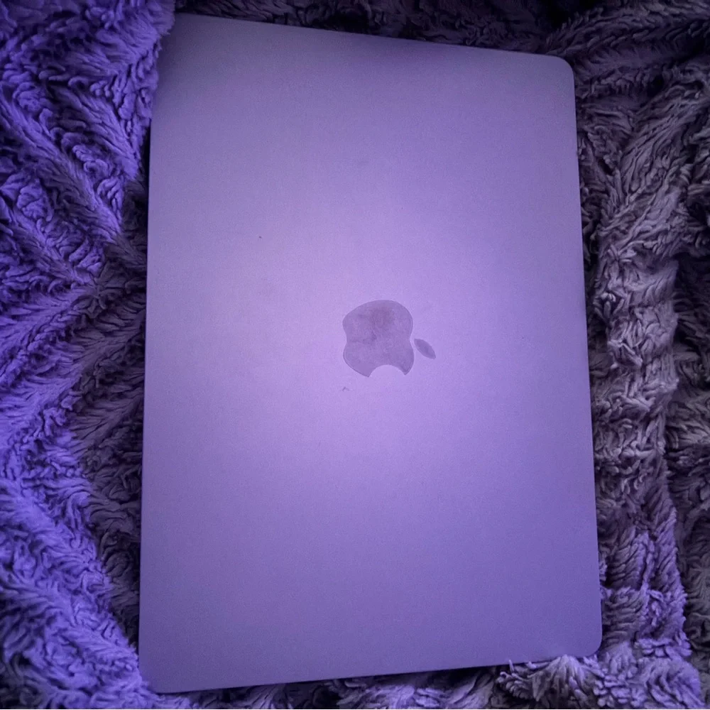 Apple Sleek Metallic Laptop